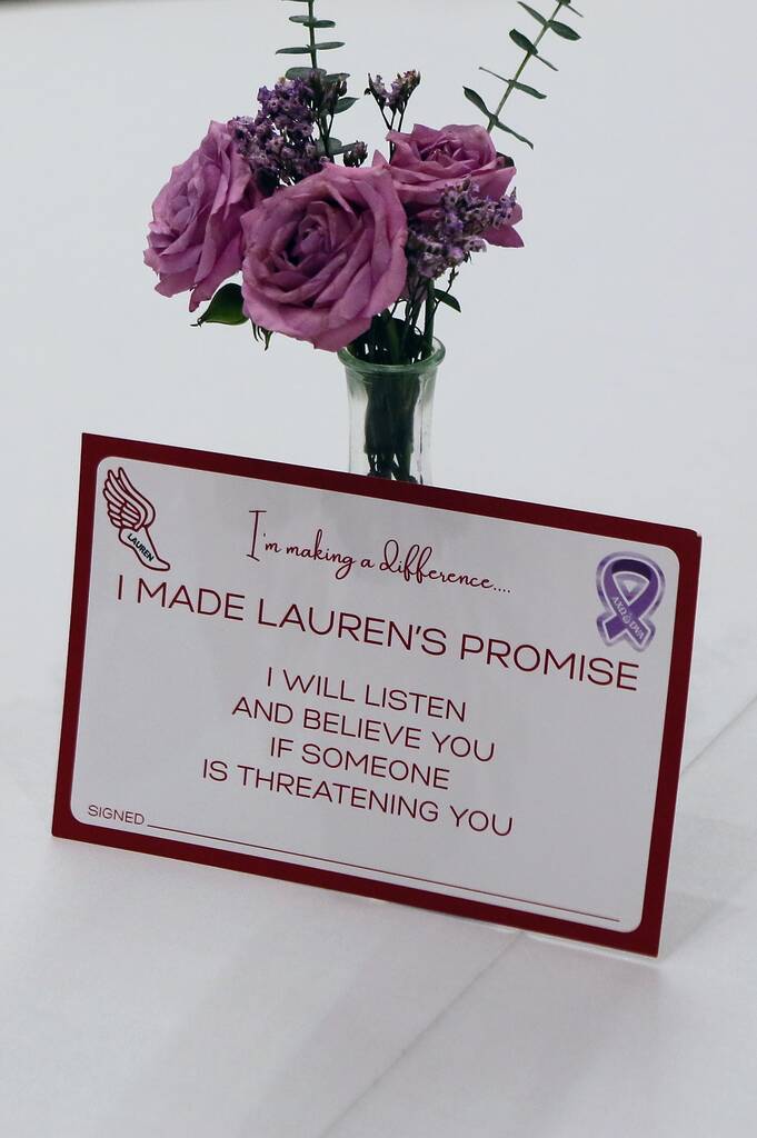 Alpha Chi Omega Beta Nu Purple Ribbon benefit raises more than $30,000 to support work of the Lauren McCluskey Foundation 6 10 6 2025 121 1