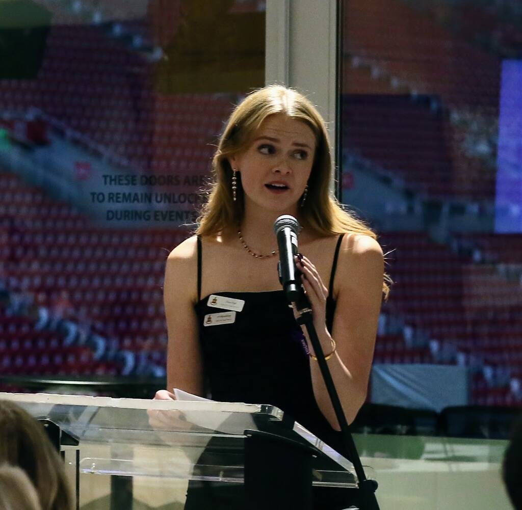 Alpha Chi Omega Beta Nu Purple Ribbon benefit raises more than $30,000 to support work of the Lauren McCluskey Foundation 1 10 6 2025 417 1 e1765224767565