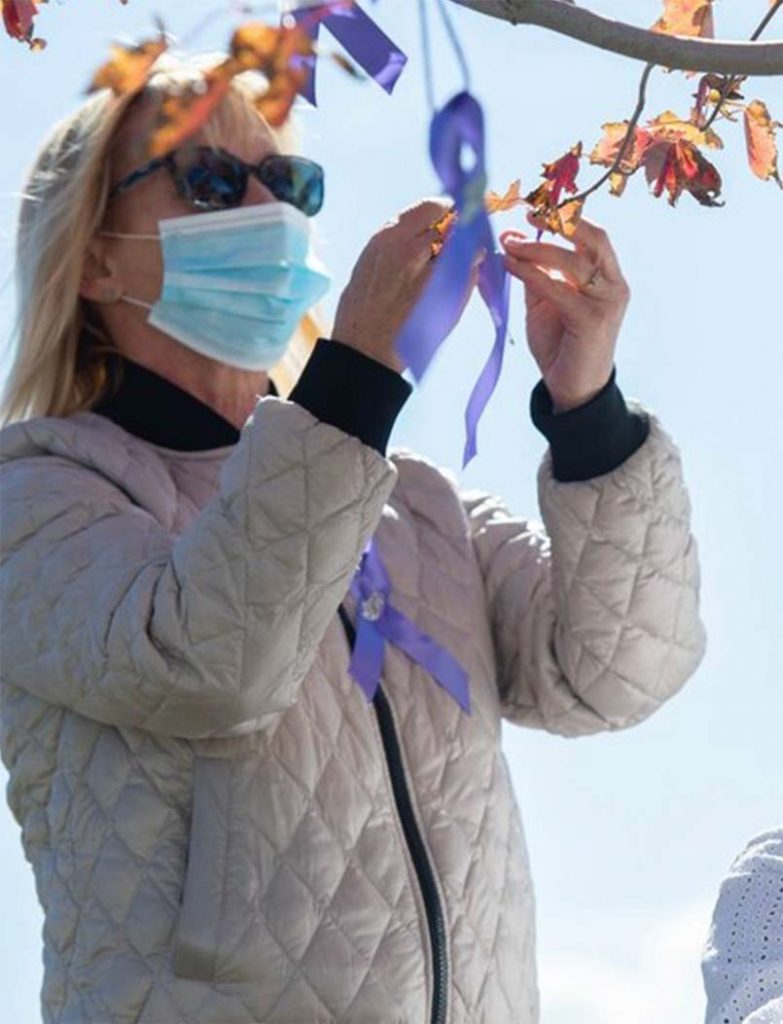 Campus Safety 3 blue ribbon