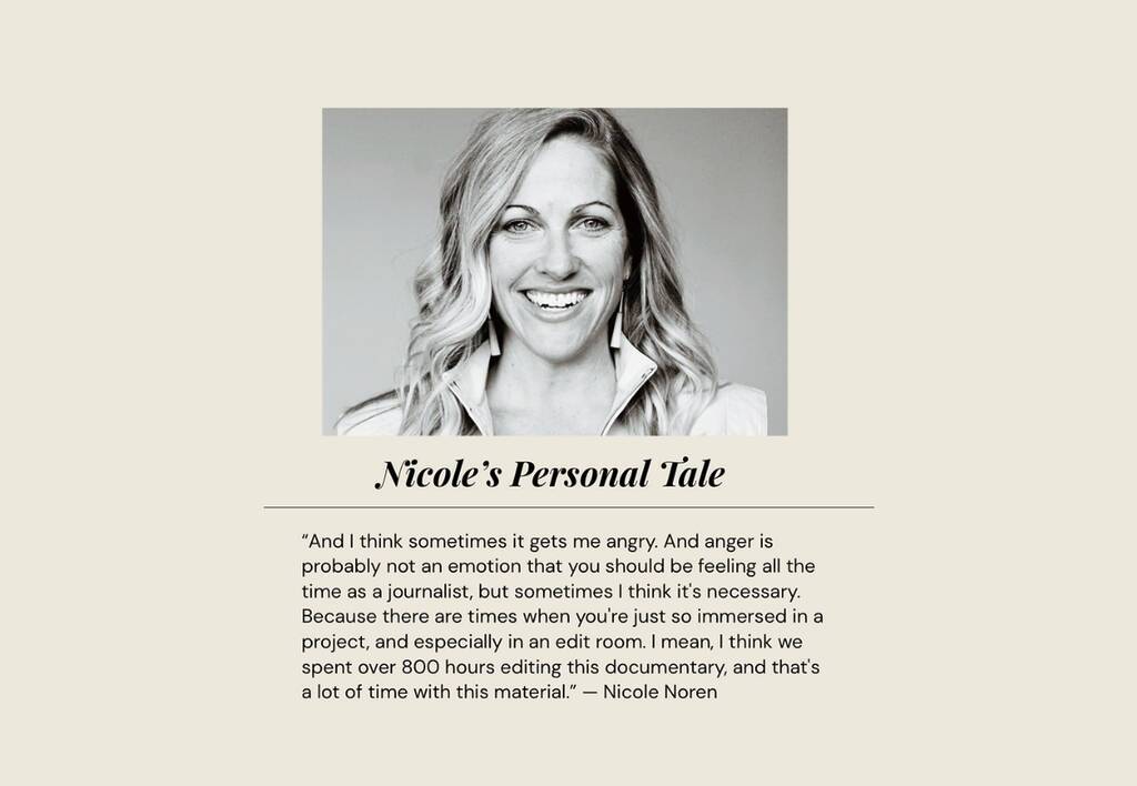 Honoring Lauren McCluskey with Nicole Noren and Celene Beth in the Season Finale of True Crime and Hollywood 4 Photo of Nicole Noren alongside a reflection on the deep anger and emotional impact she experienced while immersing herself in Lauren’s story during the making of the LISTEN documentary.